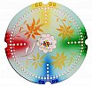 Plateau fleuri réalisé par Rire et Grandir (vous pouvez trouver ses coordonnées dans le tableau des artisans) - Acheter ou fabriquer son plateau de TOC ?